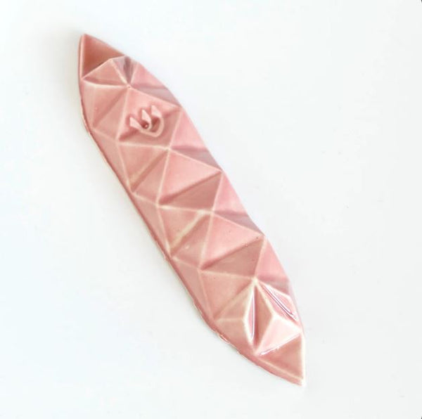 Mezuzah case origami style