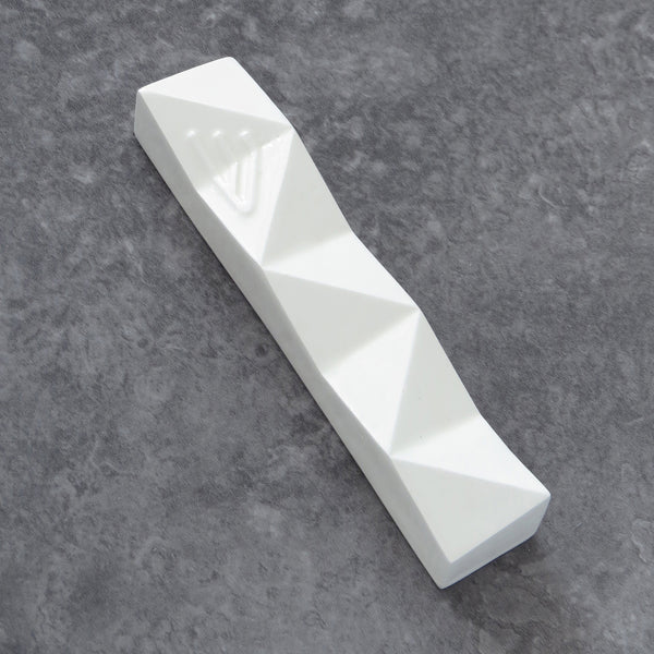 Mezuzah case - Off White with bolded Shin - Medium size - for 4'' scroll