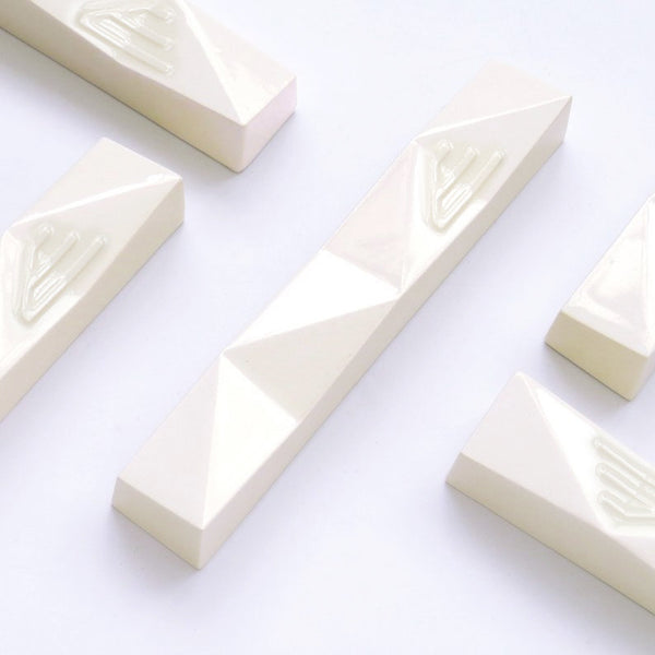 A modern Mezuzah case in contemporary geometric Judaica style, XL Size for front door