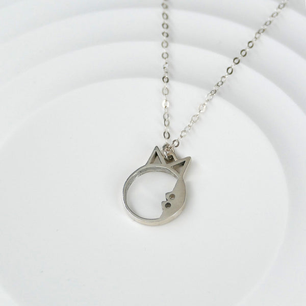 Silver Pomegranate Pendant - Judaica Necklace