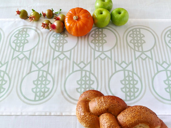 Rosh Hashana decorative table runner