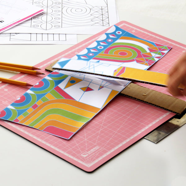 Nearly FREE PATTERN for PURIM - PDF File - Print your Vashti and Esther Flag - DIY Activity - Purim Flag - Small (11.5''x8.5'') - Coloring Project for a Feminist Reading of Megillah