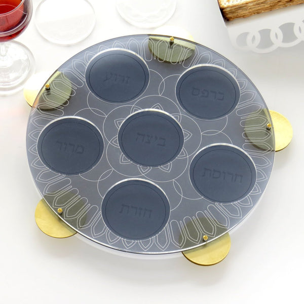 Modern Seder Plate - Inspired by Miriam's Tambourine | New release - Short term pre sale