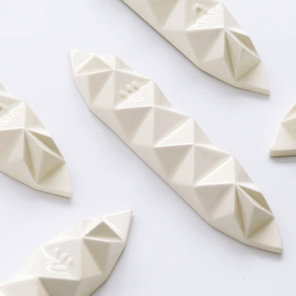origami Mezuzah Case - modern Judaica