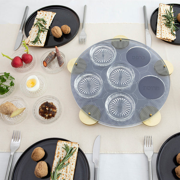 Modern Seder Plate - Inspired by Miriam's Tambourine | New release - Short term pre sale