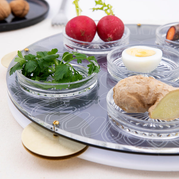 Miriam's Tambourine Seder Plate - re-inventing Passover ritual in a feminist way