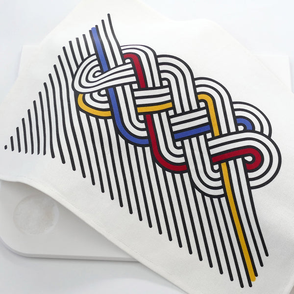 Challah cover inspired by Bauhaus
