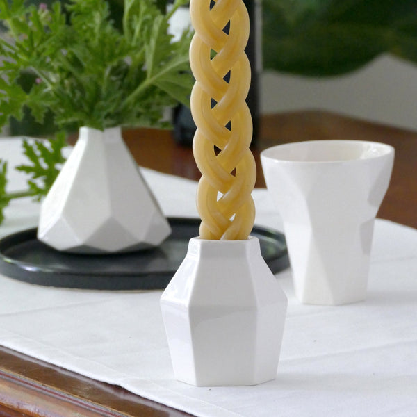 ceramic geometric havdalah set on sale