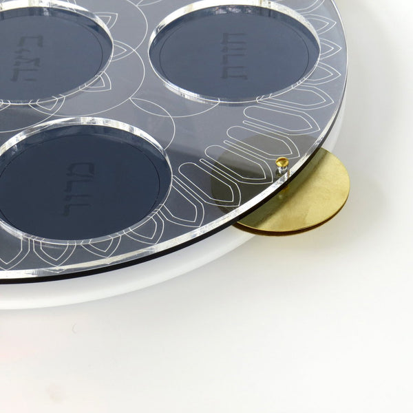 Modern Seder Plate - Inspired by Miriam's Tambourine | New release - Short term pre sale