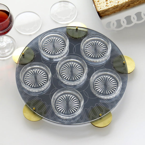 Modern Seder Plate - Inspired by Miriam's Tambourine | New release - Short term pre sale